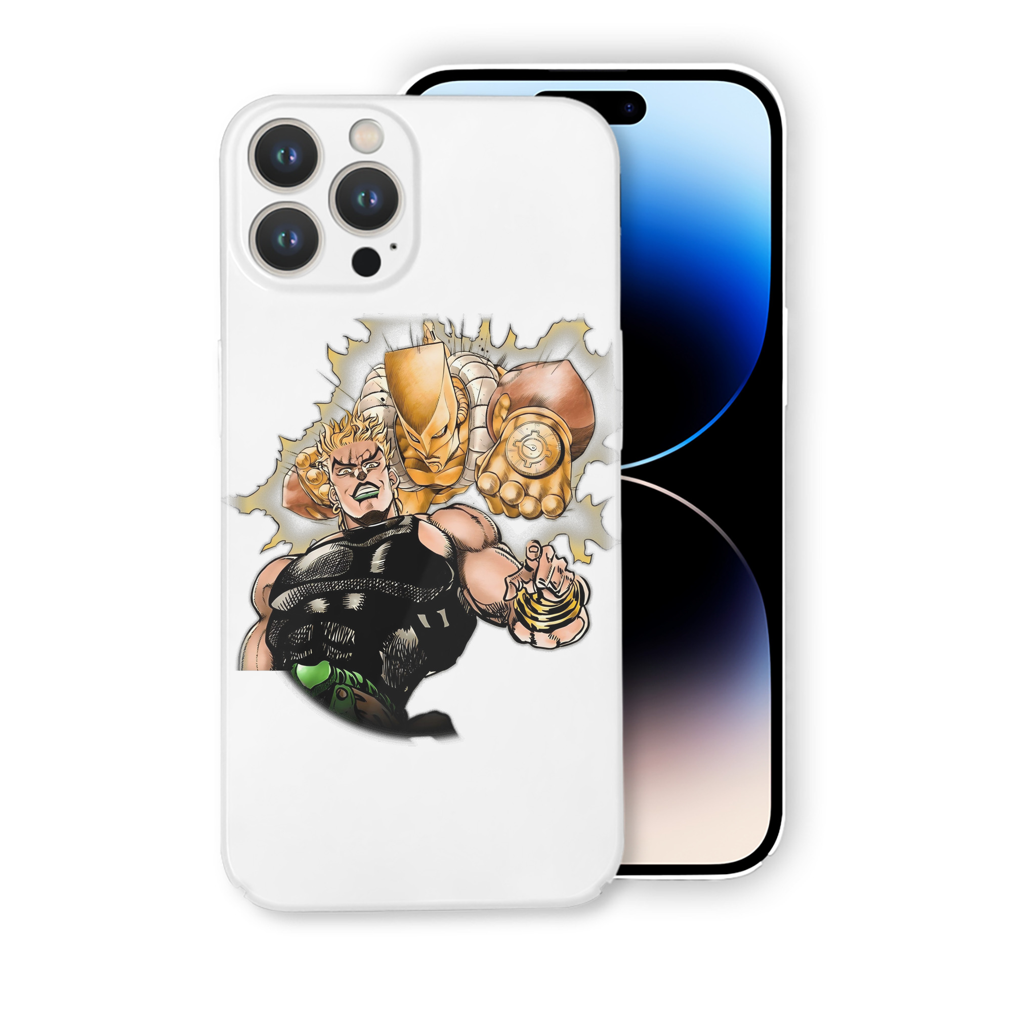 （画像用） ジョジョの奇妙な冒険 ディオ?ブランドー JoJo's Bizarre Adventure Dio Brando 【iPhone 14シリーズ対応】ハードケース